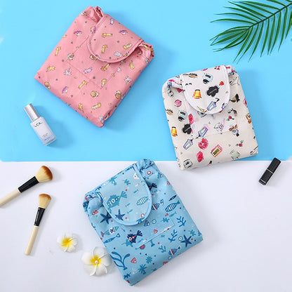 Compact Travel Toiletry and Makeup Pouch