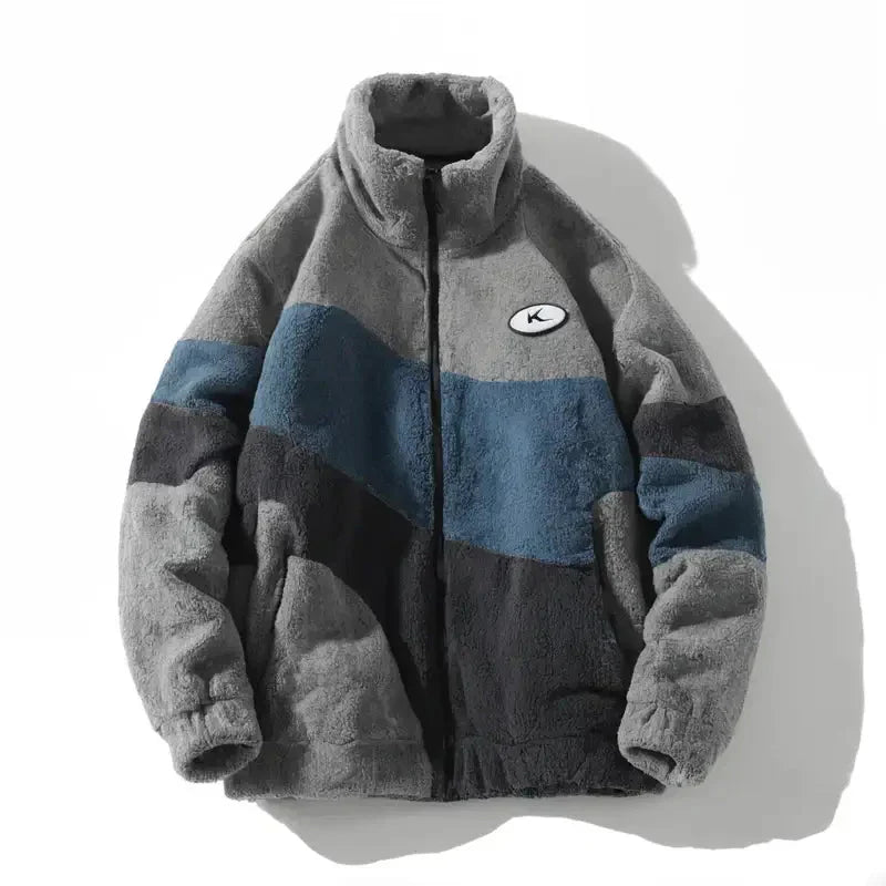 Warm Multicolor Puffer Jacket