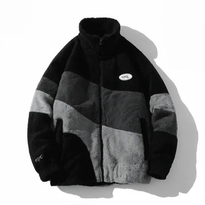 Warm Multicolor Puffer Jacket