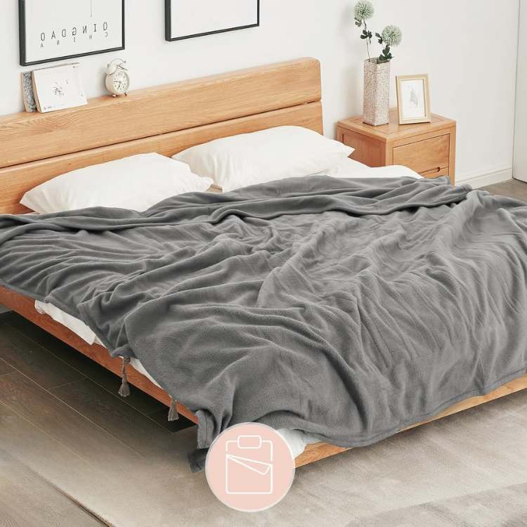 Soft Plush Electric Heat Blanket