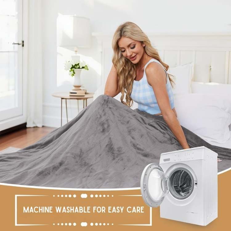 Soft Plush Electric Heat Blanket