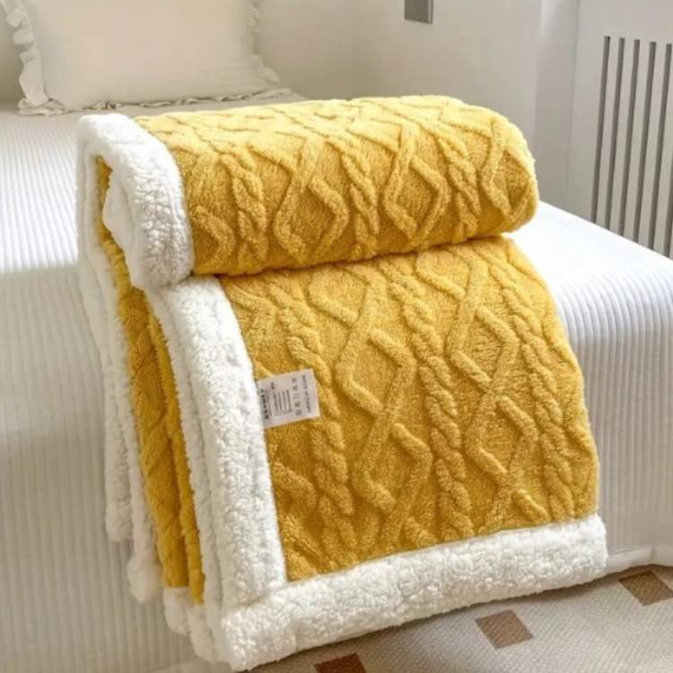 Plush Weighted Throw Blanket