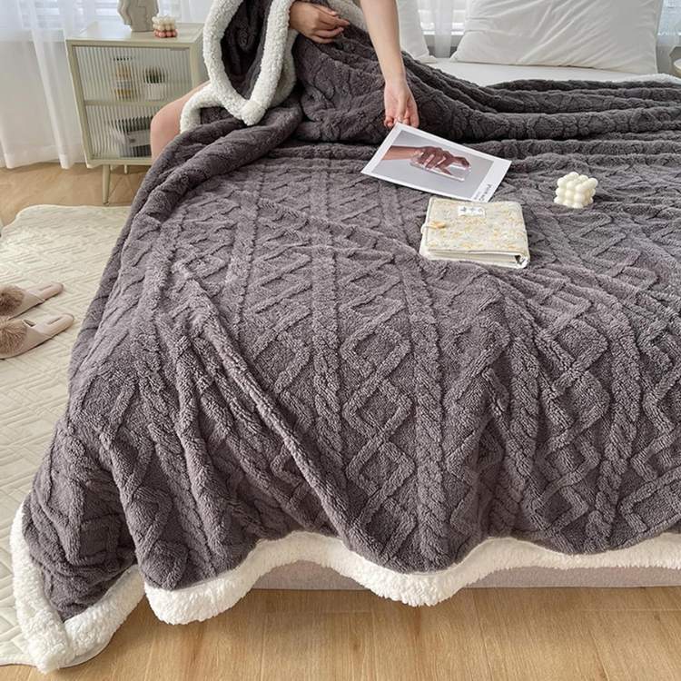 Plush Weighted Throw Blanket