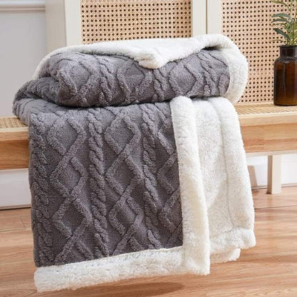 Plush Weighted Throw Blanket - OutfitLondon