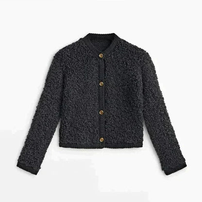 Warm Fleece Cardigan Vest for Cold Winter Nights