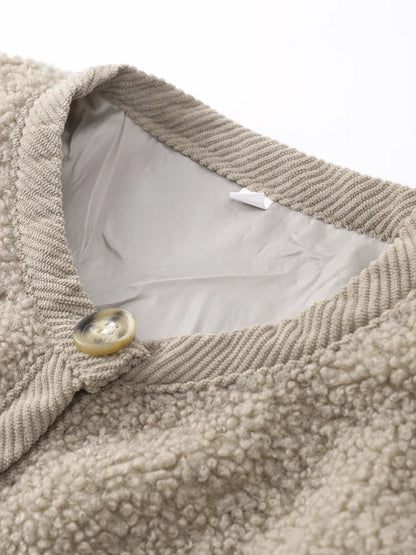 Warm Fleece Cardigan Vest for Cold Winter Nights