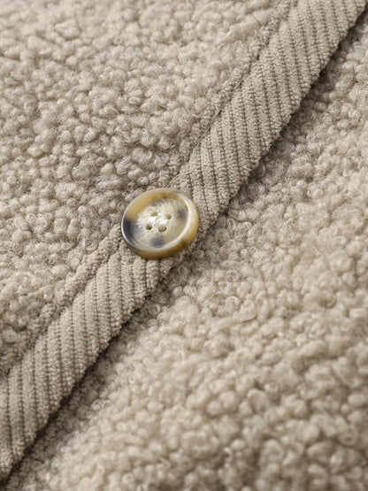 Warm Fleece Cardigan Vest for Cold Winter Nights
