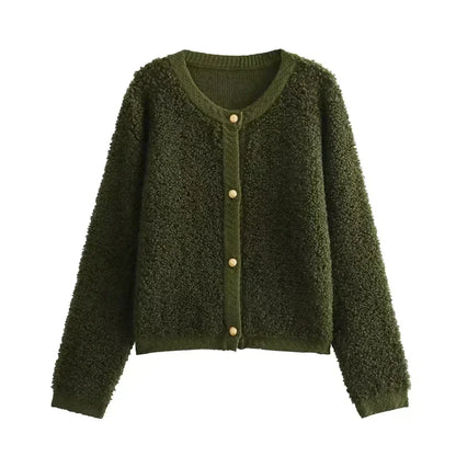 Warm Fleece Cardigan Vest for Cold Winter Nights