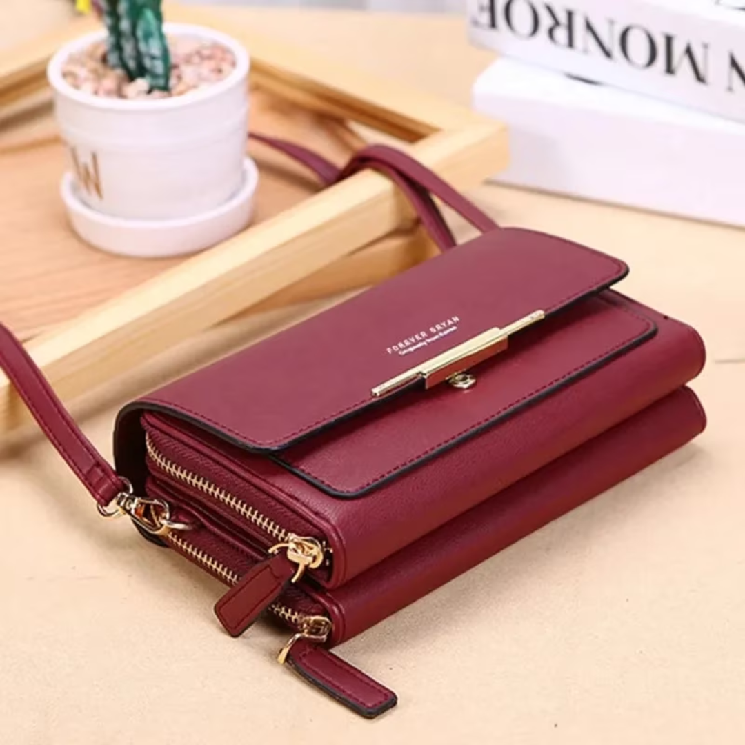 Small Genuine Leather Shoulder Bag
