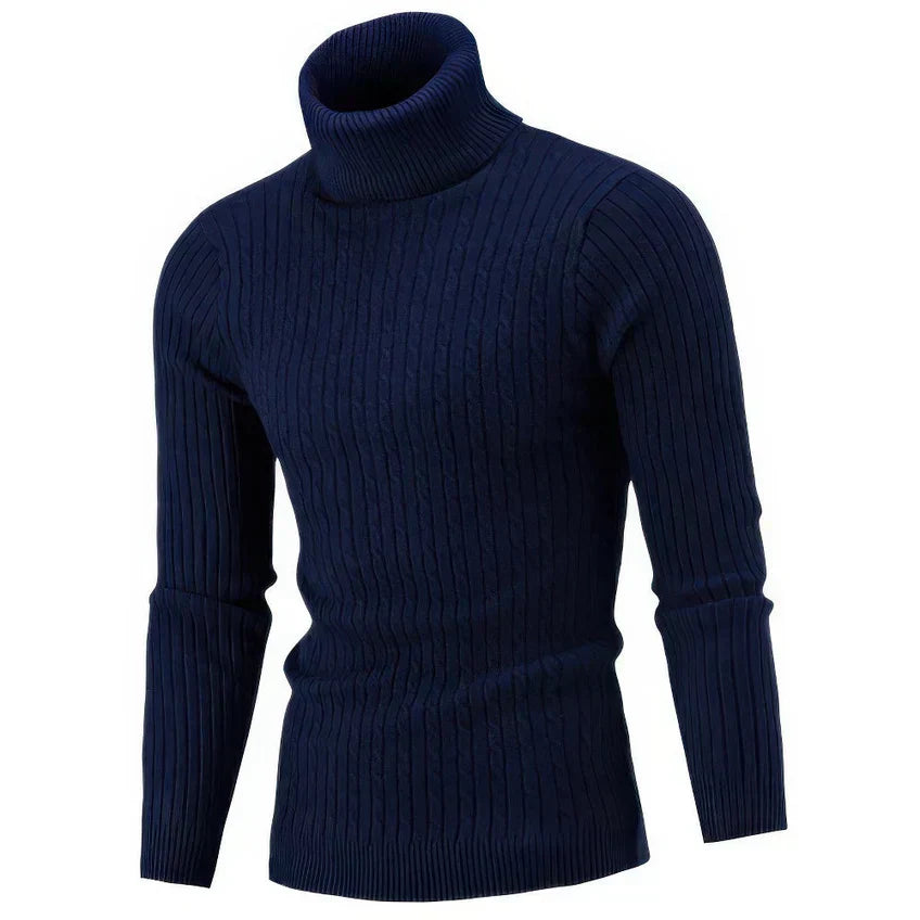 Classic Men's Turtleneck Sweater
