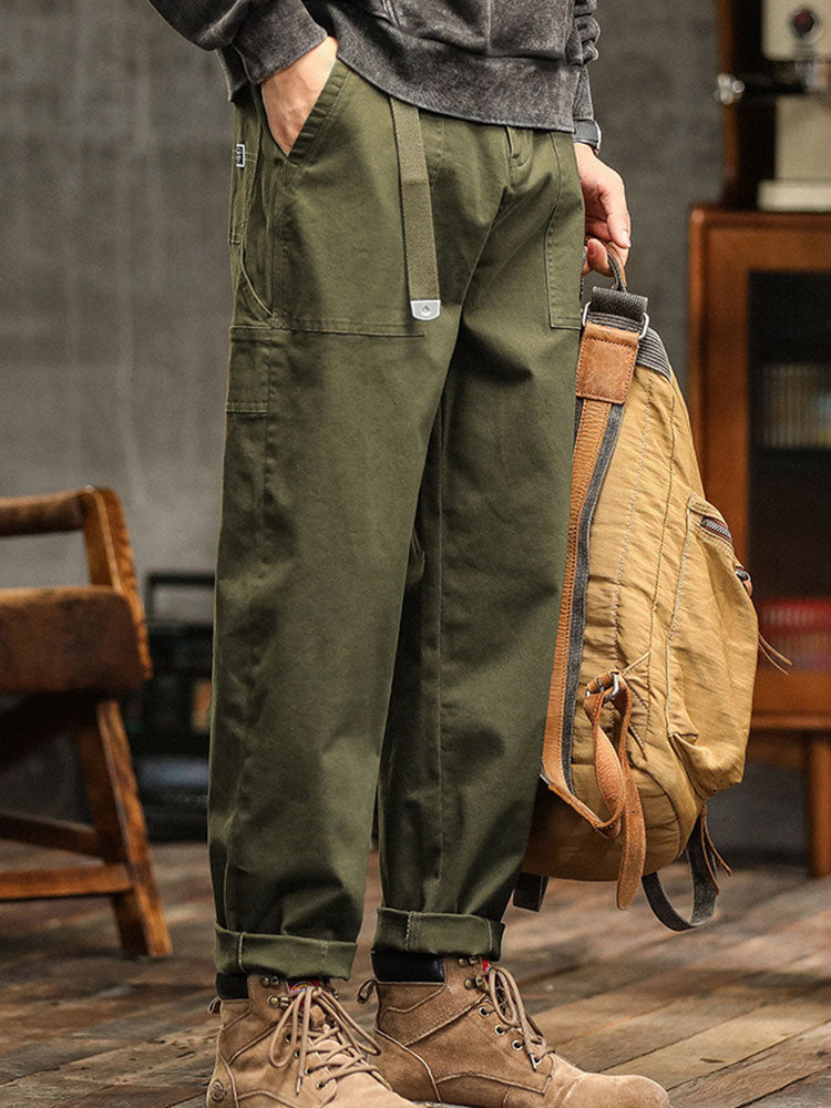 Comfortable Loose Fit Work Pants - OutfitLondon