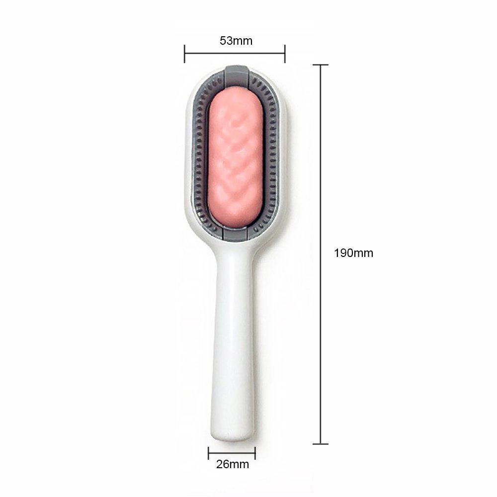 Multifunctional pet cleaning brush
