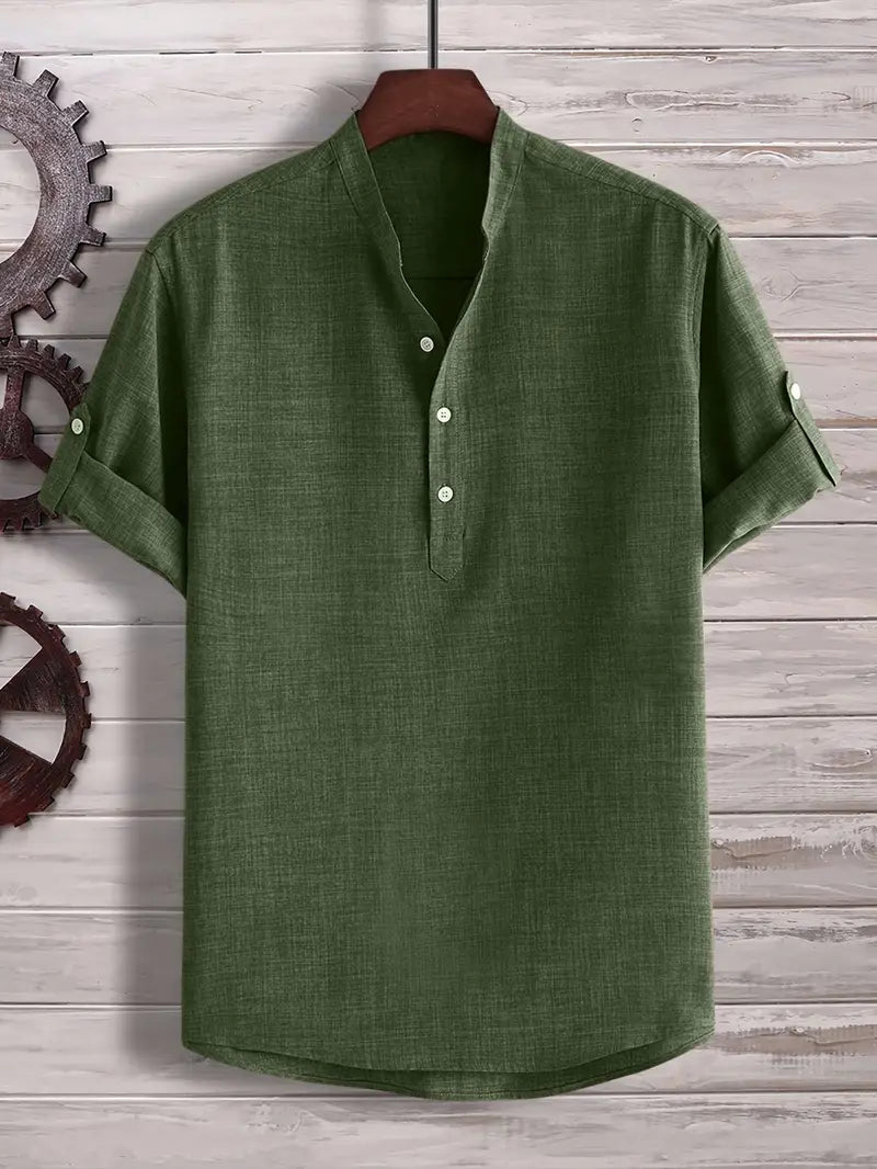 Relaxed Fit Mens Short Sleeve Casual Tee