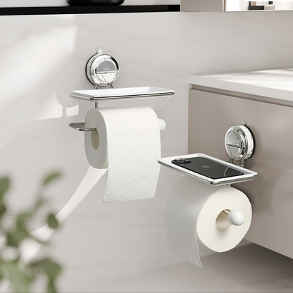 Easy Install Stainless Steel Toilet Paper Holder