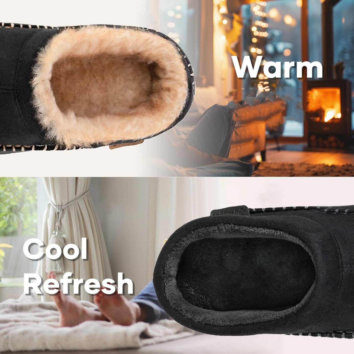 Winter Orthopedic Barefoot Slippers Premium Arch Support Plantar Fasciitis Slippers