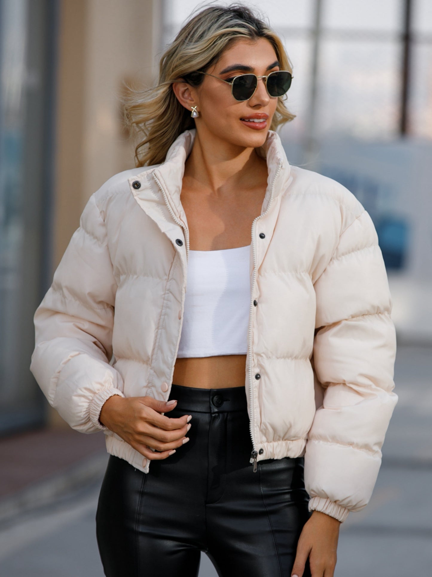 Warm Insulated Ladies Winter Parka Jacket