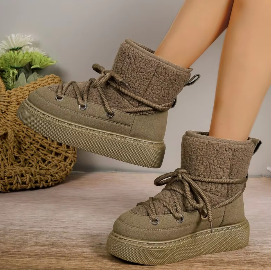 Waterproof Non-Slip Warm Winter Snow Boots for Women