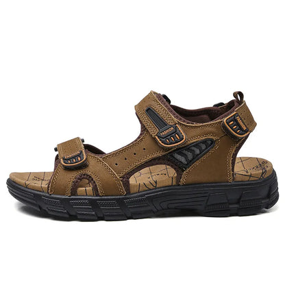Men Orthopedic Sandals Velcro Summer Footwear