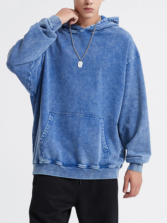 Loose Fit Casual Hoodie Sweatshirt - OutfitLondon