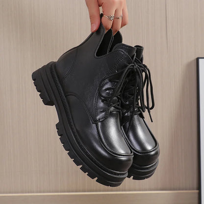 Warm High Heel Ankle Boots for Women