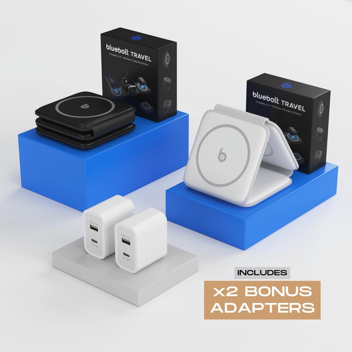 3 in 1 Foldable Charging Station