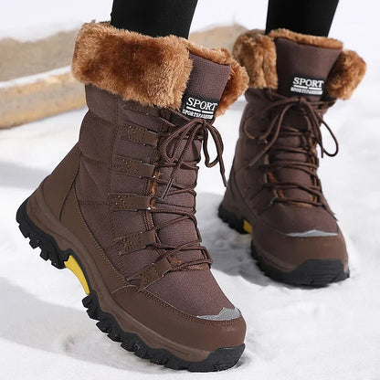 Warm Waterproof Winter Snow Boots for Women