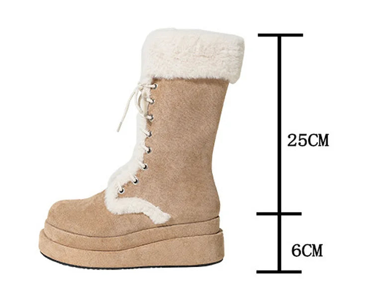 Cozy Insulated Waterproof Snow Boots for Women