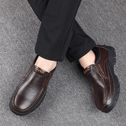 Comfortable Mens Slip On Leather Shoes