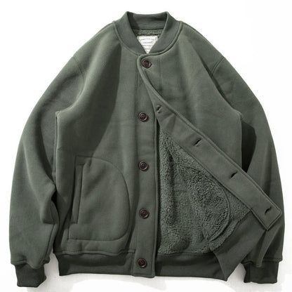 Warm Mens Fleece Coat