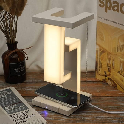 Floating LED Night Light with Wireless Charger