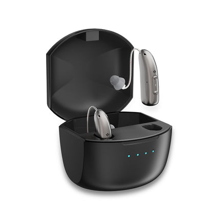 Rechargeable Behind Ear Hearing Aids, Bluetooth with App Control