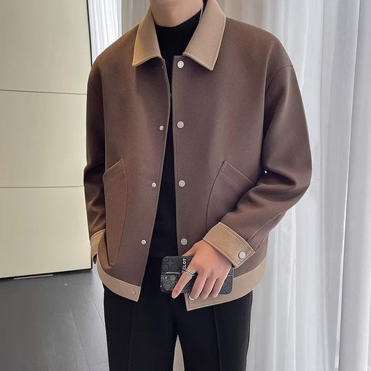 Men's Casual Lightweight Zip-Up Jacket