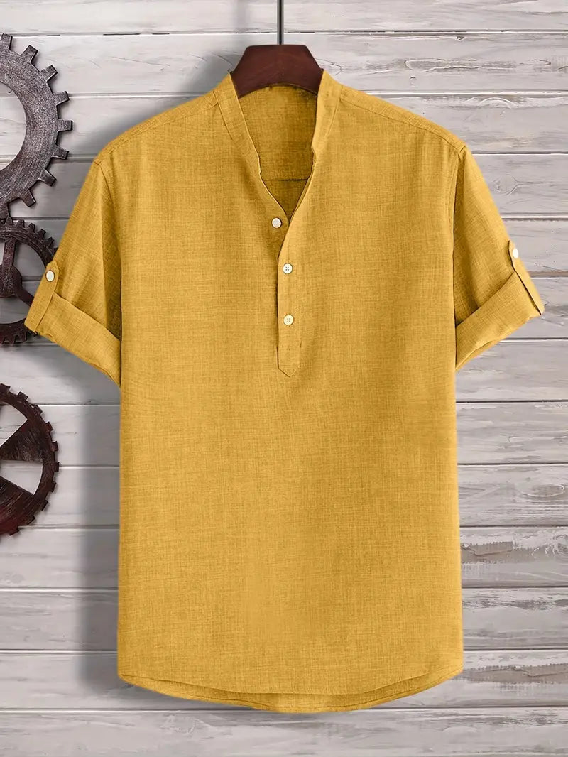 Relaxed Fit Mens Short Sleeve Casual Tee