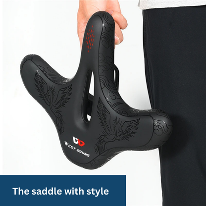 Comfortable Bike Seat-With ultra-Soft Gel Cushion-Phoenix Bike