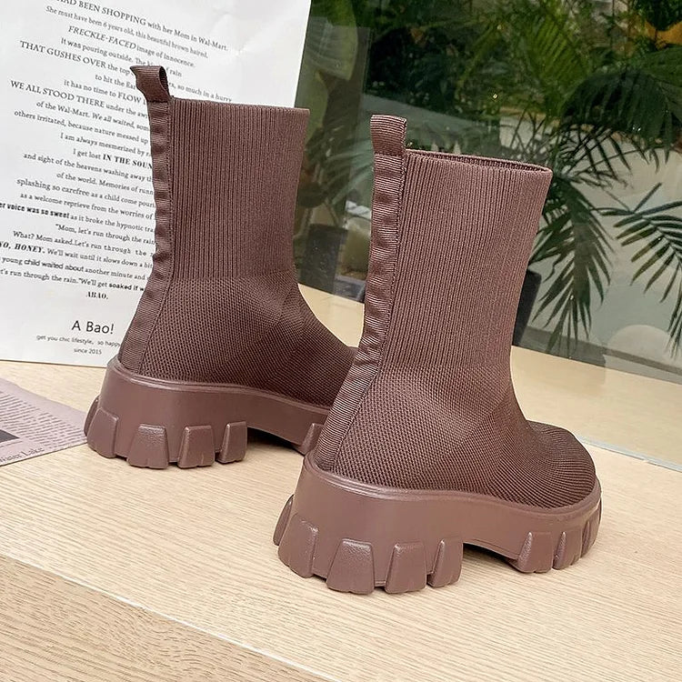 Cozy Cable Knit Ankle Boot Socks