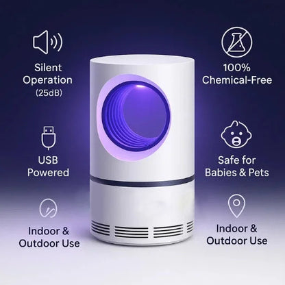 UV Light Insect Trap - Indoor/Outdoor Mosquito & Fly Killer for Effective Pest Control Solutions