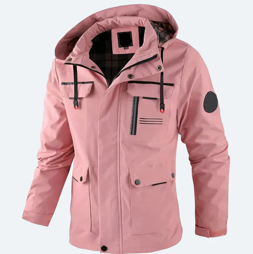 Warm Waterproof Men's Winter Parka Jacket with Hood