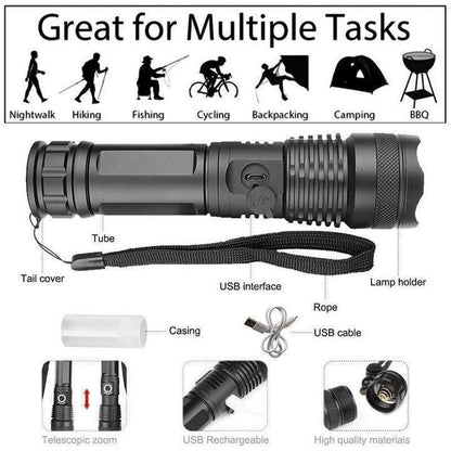 Super Bright High Power LED Flashlight