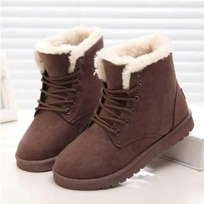 Cozy Waterproof Winter Ankle Boots