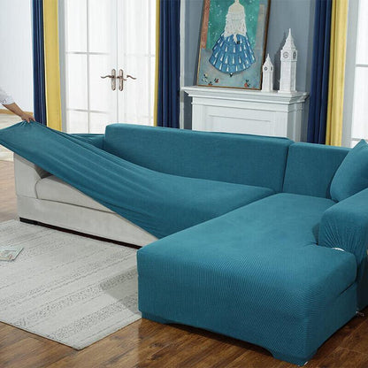 Oversized Thicken Stretch Jacquard Sofa Covers Pillow Covers
