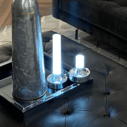 Boru Table Lamp- Large Cordless Dimmable Candle Lightsaber Pipe Outdoor Light