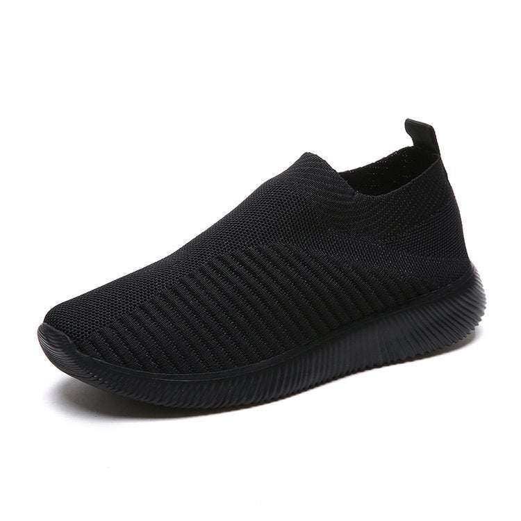 Women Shoes Knitting Sock Slip On Flat Sneakers