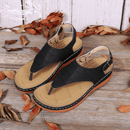 Women's Low-Wedge Women Orthopedic Sandals