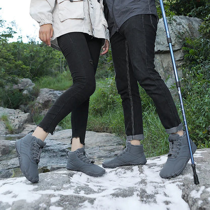 Warm Waterproof Hiking Boots for Men Women