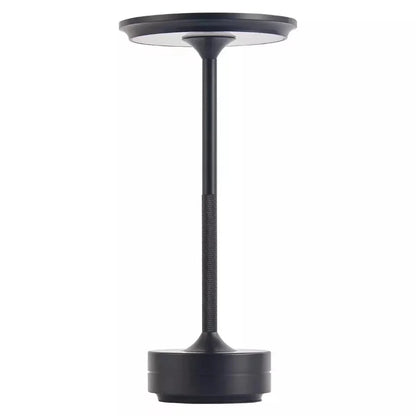 Metallic Cordless Rechargeable Table Lamp& Waterproof Desk Light