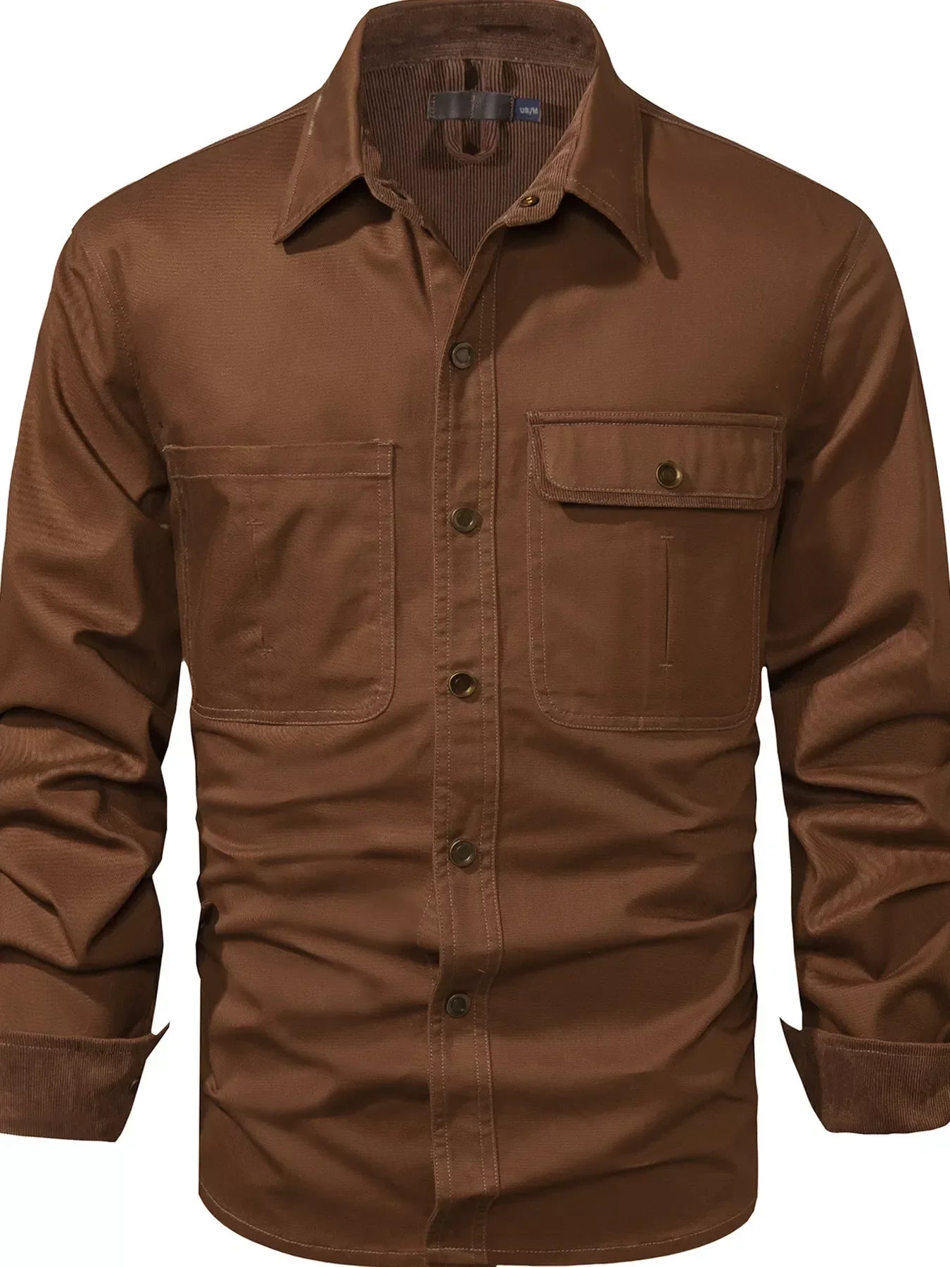 Casual Loose Fit Mens Dress Shirt