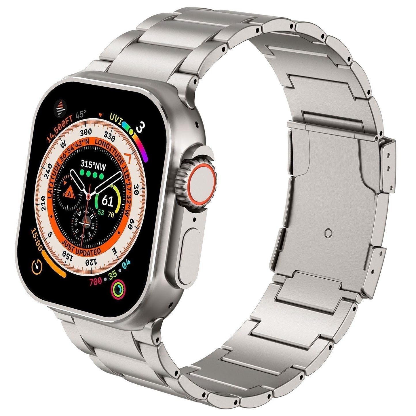 Durable Stainless Steel Watch Strap