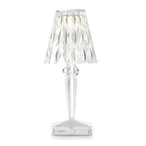 Crystal Cordless Diamond Table Lamp