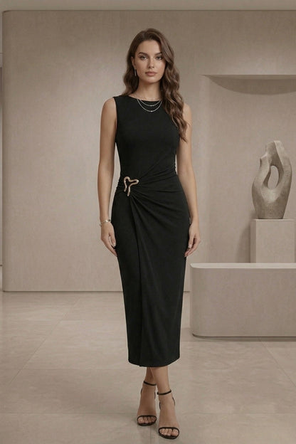 Women's Elegant Fitted Maxi Dress