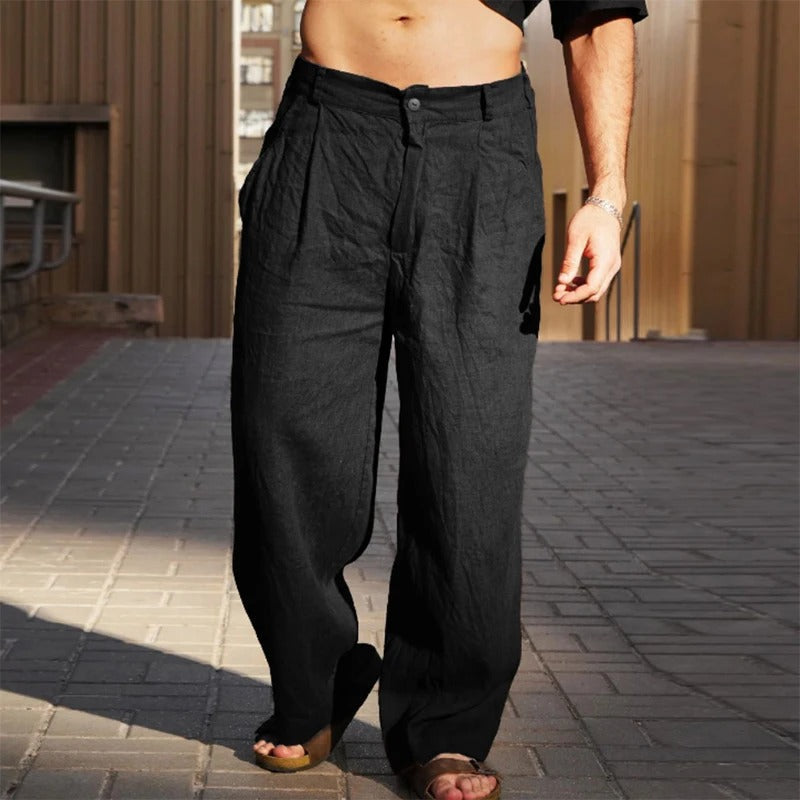 Breathable Cotton Casual Pants